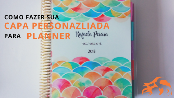 capa personalizada para planner