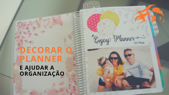 como decorar o planner