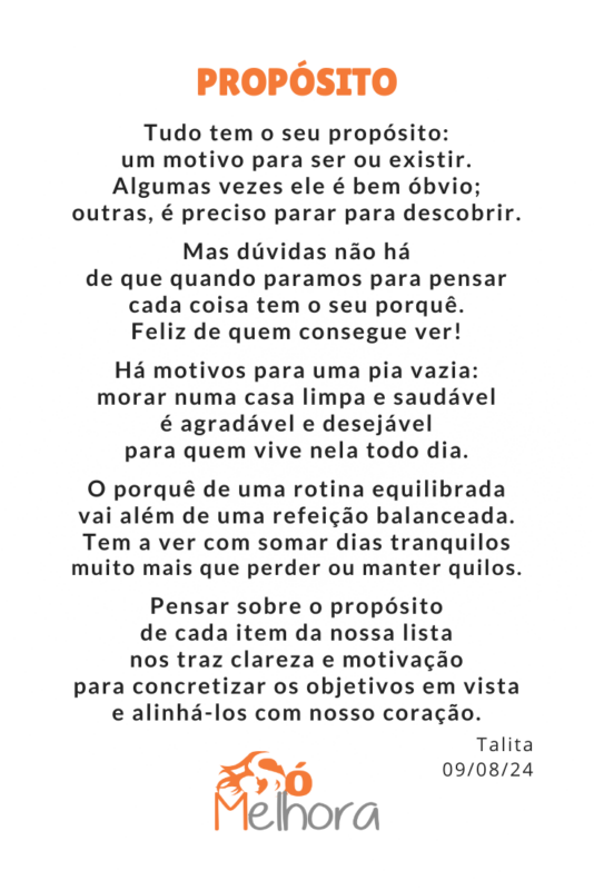 poesia sobre propósito na íntegra